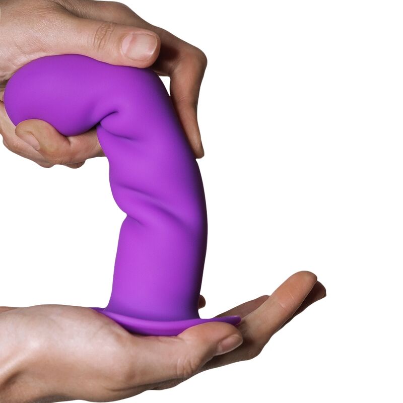 Dildo, Adrien Lastic - Hitsens 3, Densitate Dubla Silexpan, 18.2 CM x 4.3 CM Violet