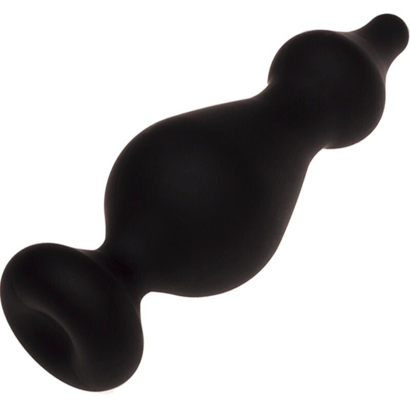 Plug Anal, Adrien Lastic - Amuse, Silicon cu Atingere Catifelata, Negru Marime L