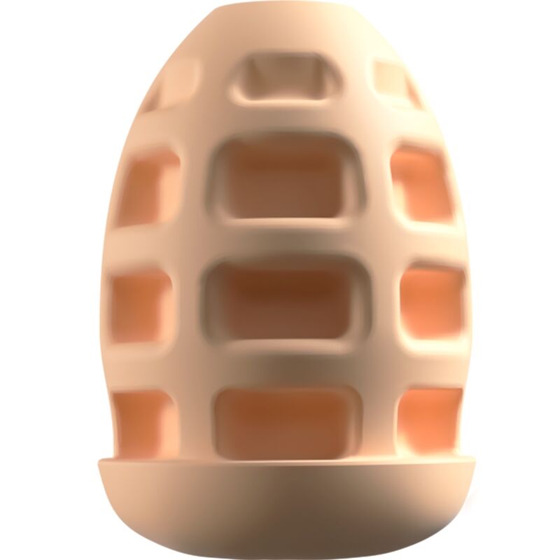 Masturbator Vaginal Mini, Alive - Shot Experience Mini, Rezistent la Stropire IPX8, 8.5 CM x 5 CM / Nud