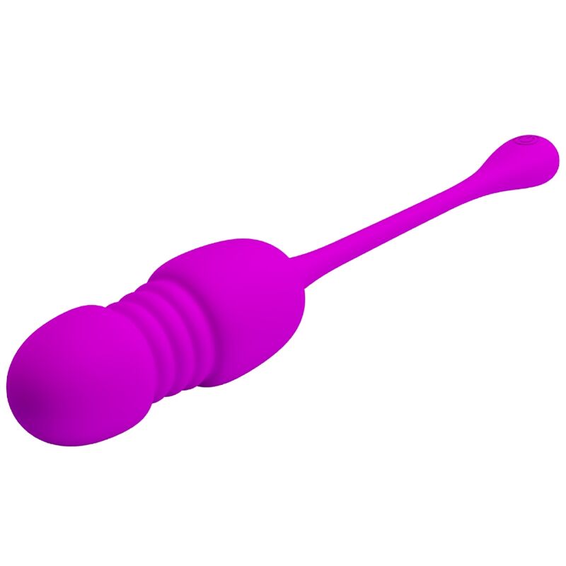 Ou Vibrator Reincarcabil, Pretty Love - Callie, 12 Functii de Vibratie si 12 Moduri de Impingere, Mov