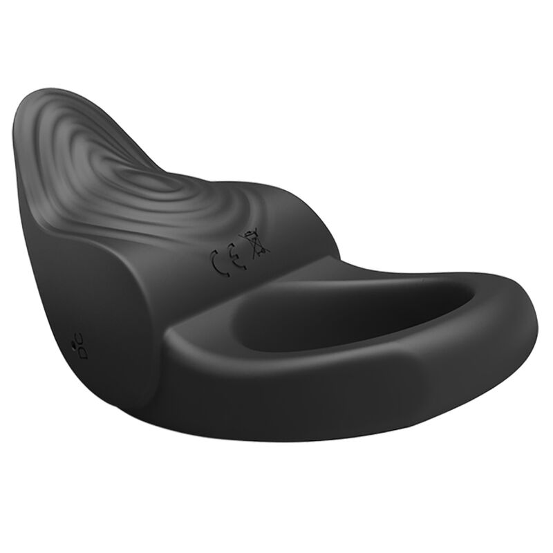 Inel Vibrator pentru Penis, Pretty Love - Susanna, 10 Functii de Vibratie, Negru