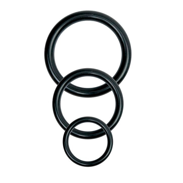 Ham Universal, Basix Rubber Works, 3 Inele din Silicon, Diametre 3.2/4.2/5.2 CM