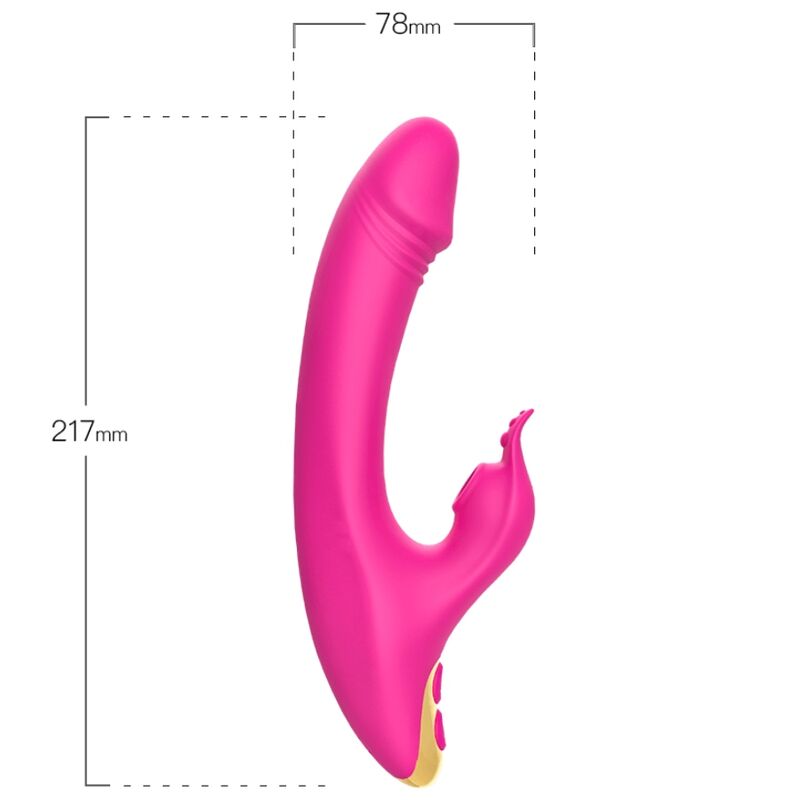 Vibrator, Armony - Amant, Suctiune Clitorisa si Stimulare Punct G, Roz