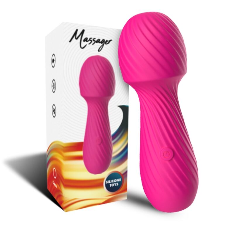 Vibrator de Masaj, Armony - Dazzle, 9 Moduri de Vibratie, Small Roz