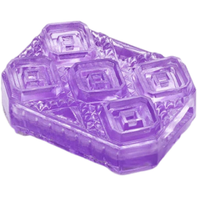 Masturbator, Tenga - Uni Amethyst Thimble, Stimulare cu Taieturi Patrate Suprapuse