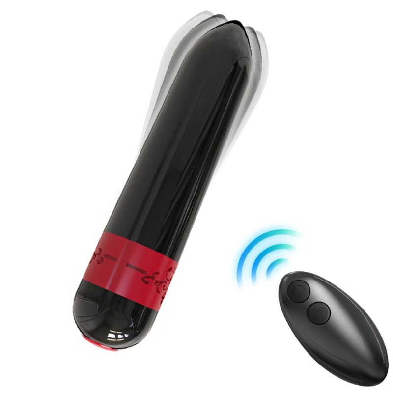 Vibrator Bullet, Armony - Rocket, cu Telecomanda, Negru