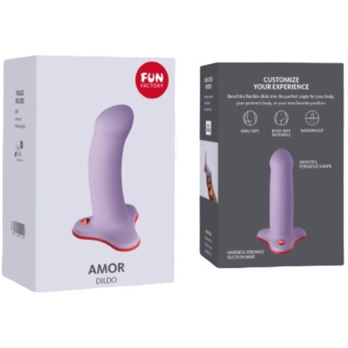 Dildo, Fun Factory - Amor, pentru Incepatori, Lavender