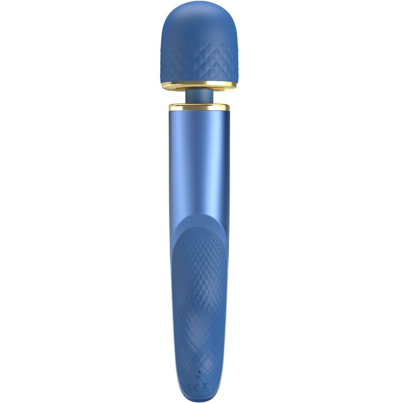 Vibrator Wand, Pretty Love, 7 Modele de Vibratie, Albastru