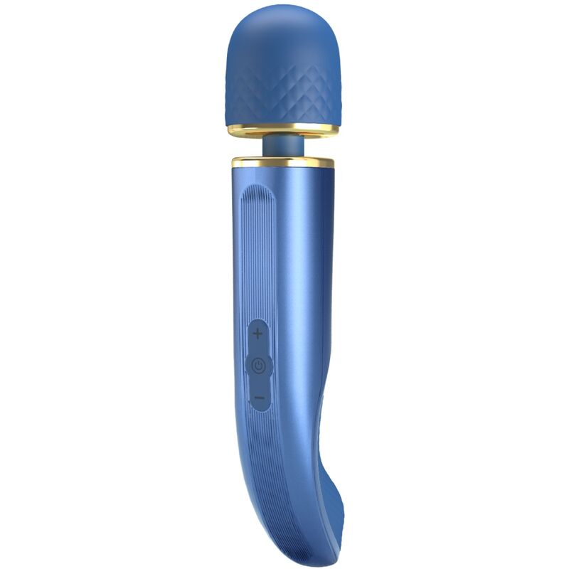 Vibrator Wand, Pretty Love, 7 Modele de Vibratie, Albastru