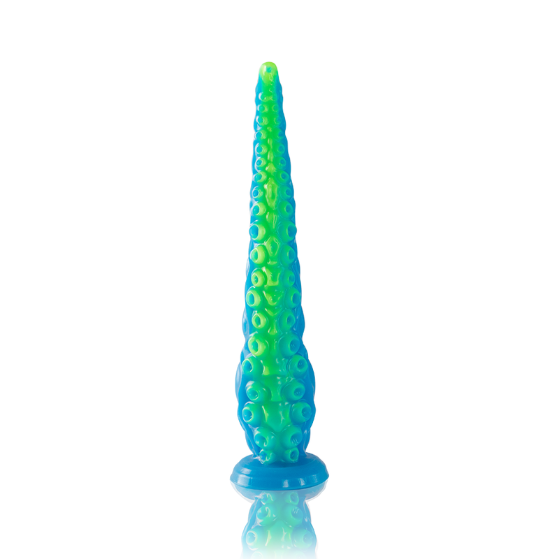 Dildo, Epic Cybersilicock - Scylla Fluorescent Thin Tentacle, Silicon, Small Size