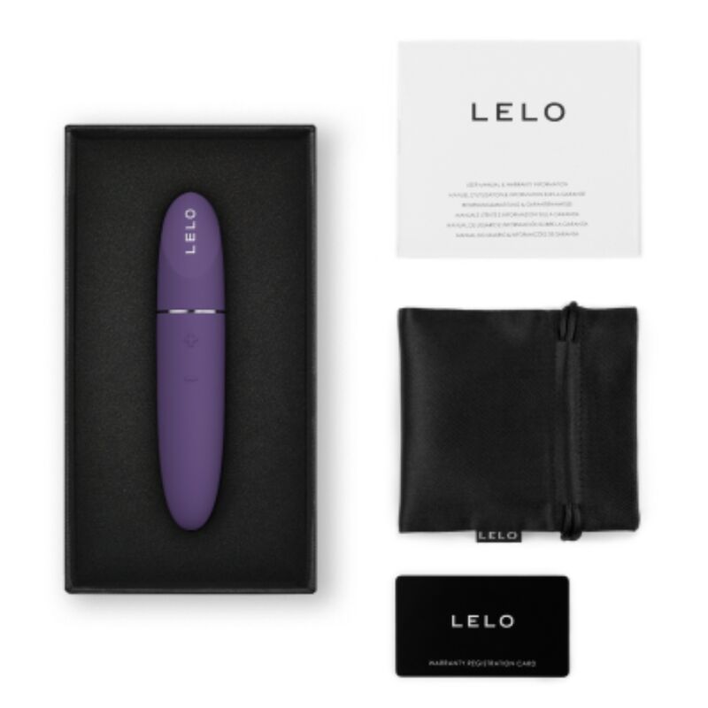 Vibrator Personal, Lelo - Mia 3, Vibratii Aproape Silentioase, Mov