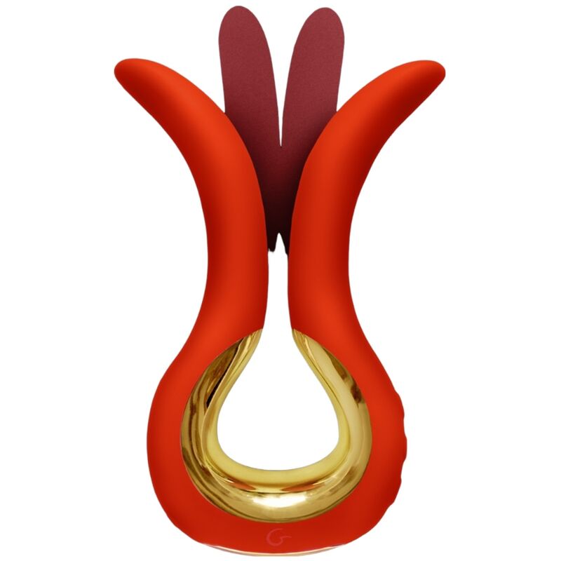 Vibrator, G-Vibe - Gvibe Maxi, cu Doua Varfuri Flexibile, Coral
