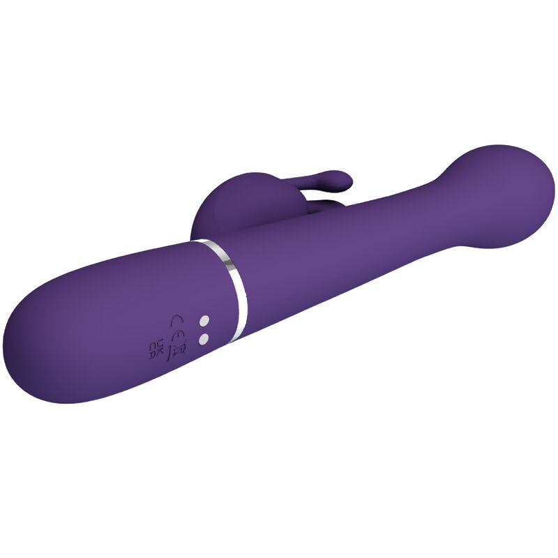 Vibrator Rabbit, Pretty Love - Dejon, 3 in 1 Multifunctional, Mov