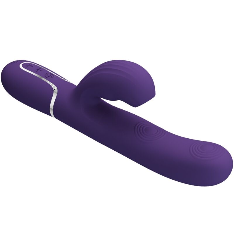 Vibrator G-Spot, Pretty Love - Perlita, 3 in 1 Multifunctional, Mov