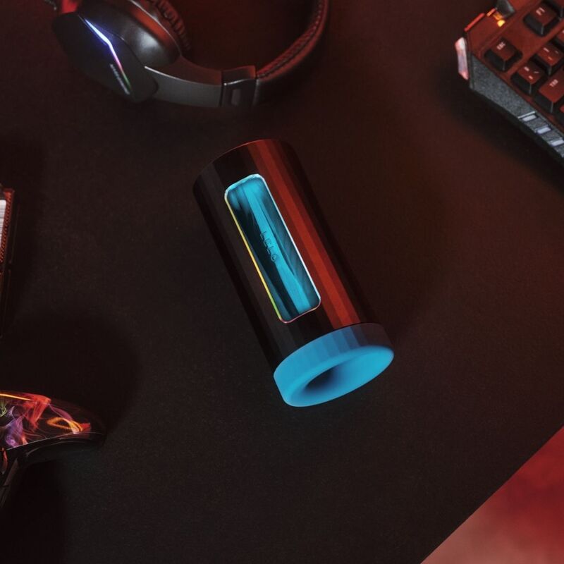Masturbator Masculin, Lelo - F1S V3, Control prin Aplicatie, Teal