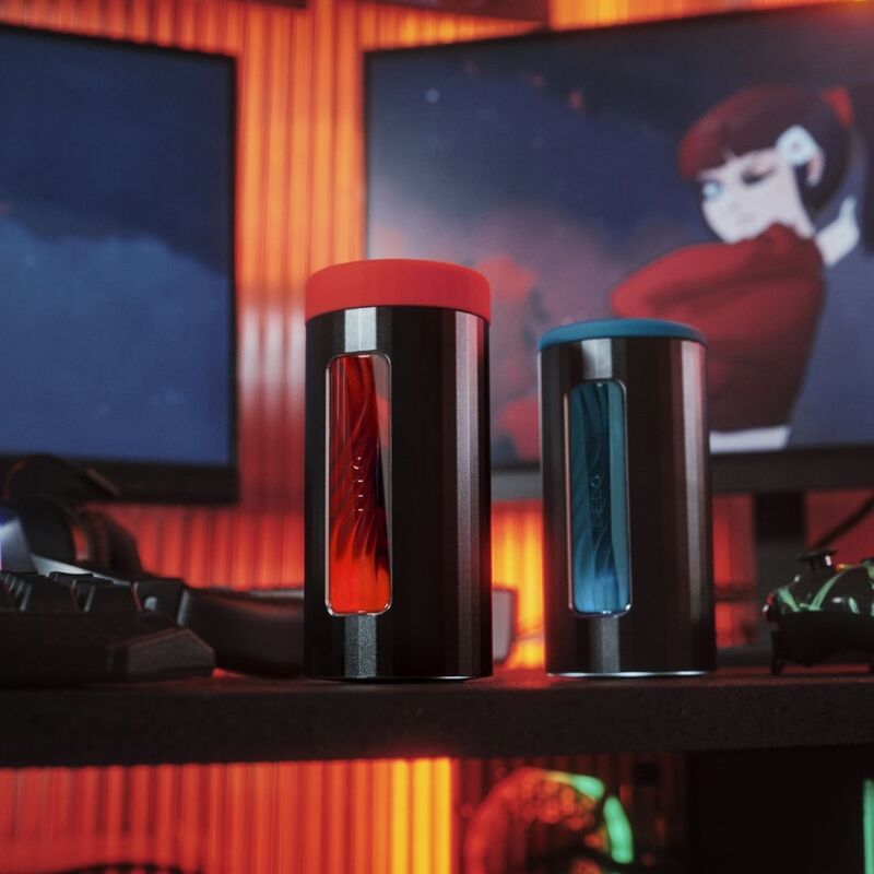 Masturbator Masculin, Lelo - F1S V3, Control prin Aplicatie, Teal