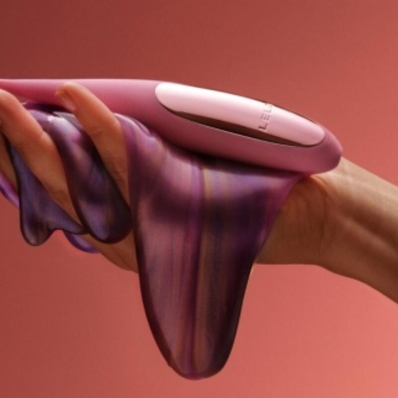 Stimulator Clitoris, Lelo - Dot Travel, Vibratii Puternice, Roz