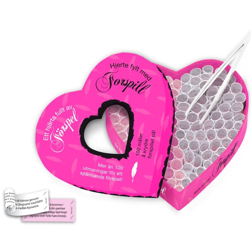 Set Preludiu, Tease & Please - Inima Plina de Preludiu, 100 de Provocari