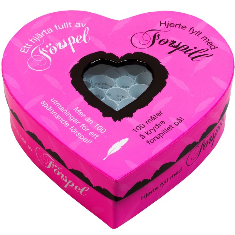 Set Preludiu, Tease & Please - Inima Plina de Preludiu, 100 de Provocari