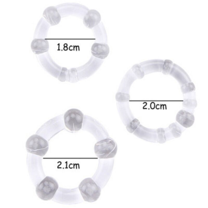 Inel cu Bile, Armony - Titan Love, Impermeabil, Nud