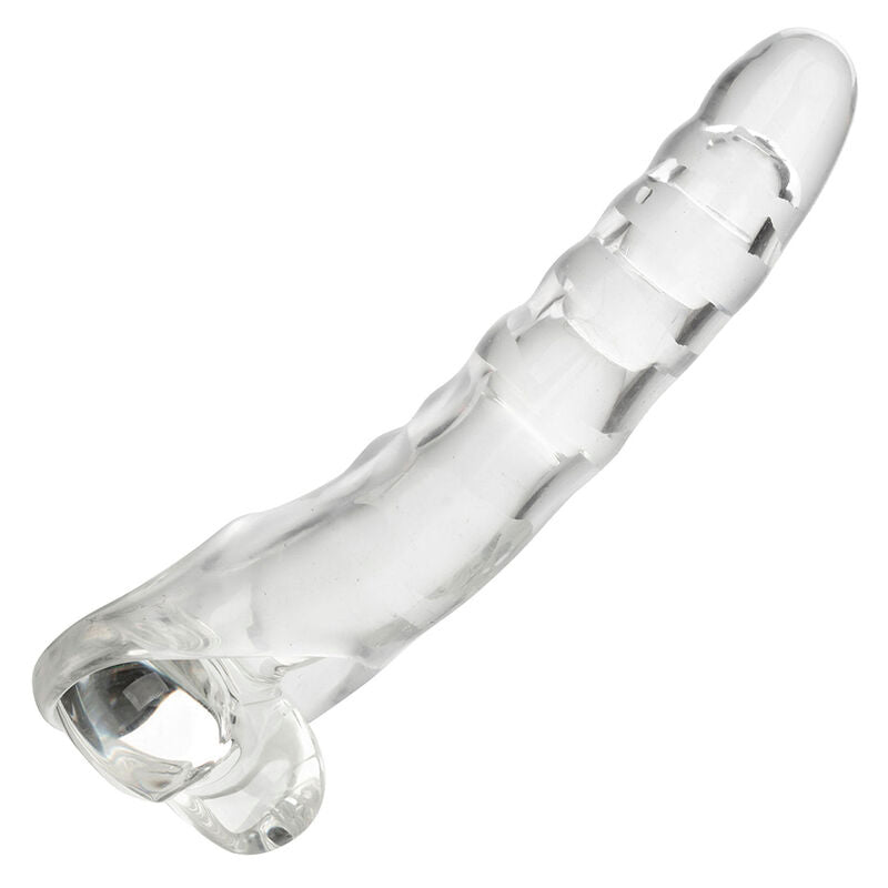 Extender Penis, CalExotics - Maxx, Ajustabil, 9.5 CM Transparent