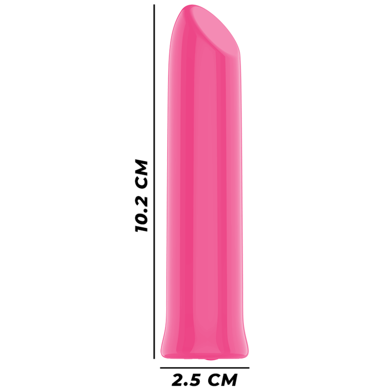 Vibrator Bullet, Intense - Todrick, 10 Moduri de Vibratie, Roz