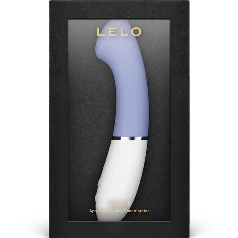 Vibrator G-Spot, LELO - Gigi 3, Compatibil cu Aplicatia LELO, Albastru