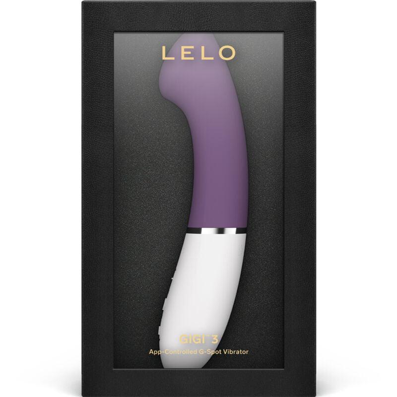 Vibrator Punctul G, Lelo - Gigi 3, Control prin Aplicatie Bluetooth, Mov
