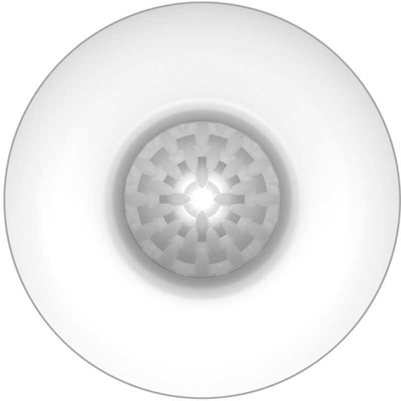 Masturbator Masculin, Pretty Love - Egg White Model 2, Textura cu Nervuri, Alb