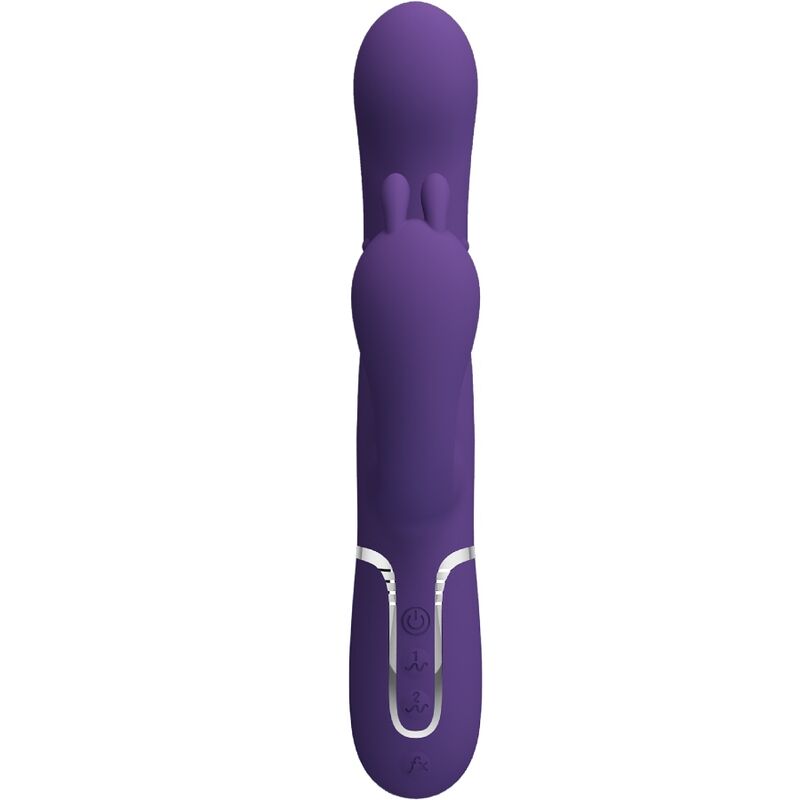 Vibrator Multifunctional, Pretty Love - Cammy Triple, 4 in 1, Mov