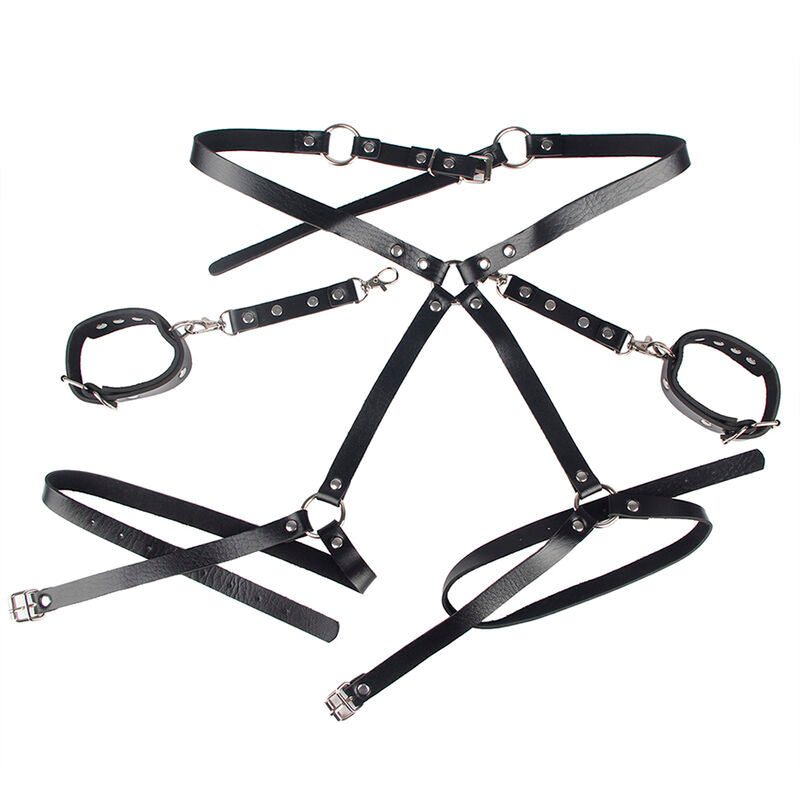 Catuse, Subblime - 953690, cu Centura de Bondage, Negru / Marime Unica