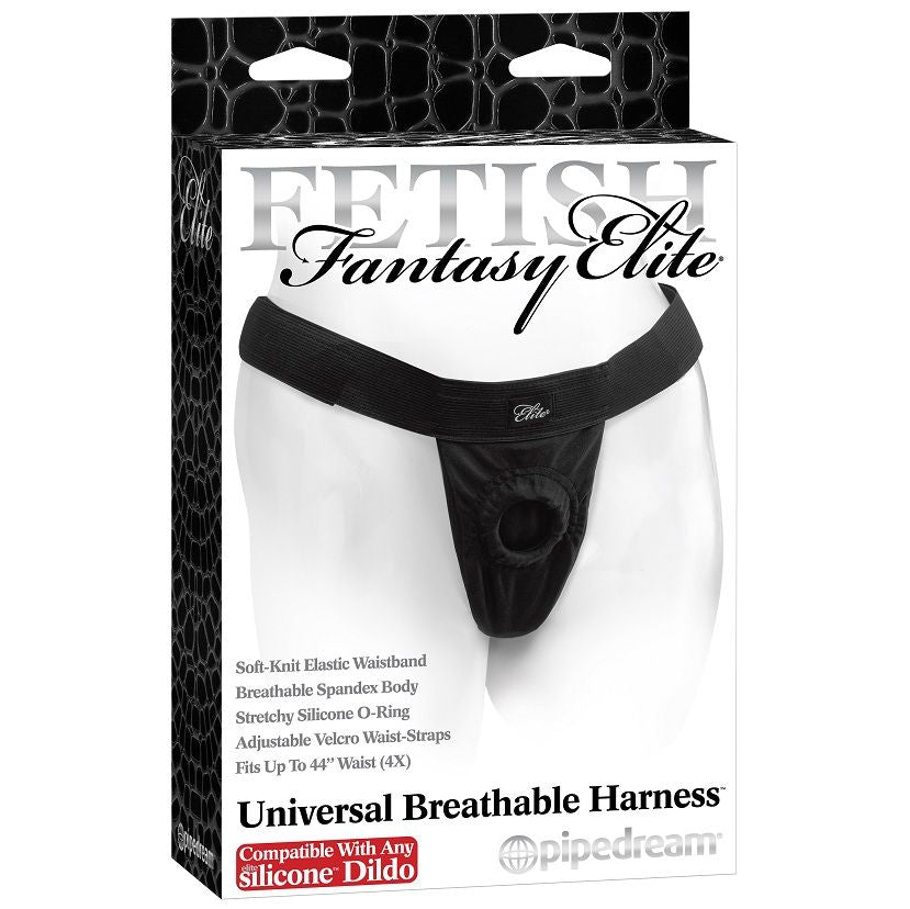 Ham Strap On, Fetish Fantasy Elite - Breathable, Inel O din Silicon, Marime Unica