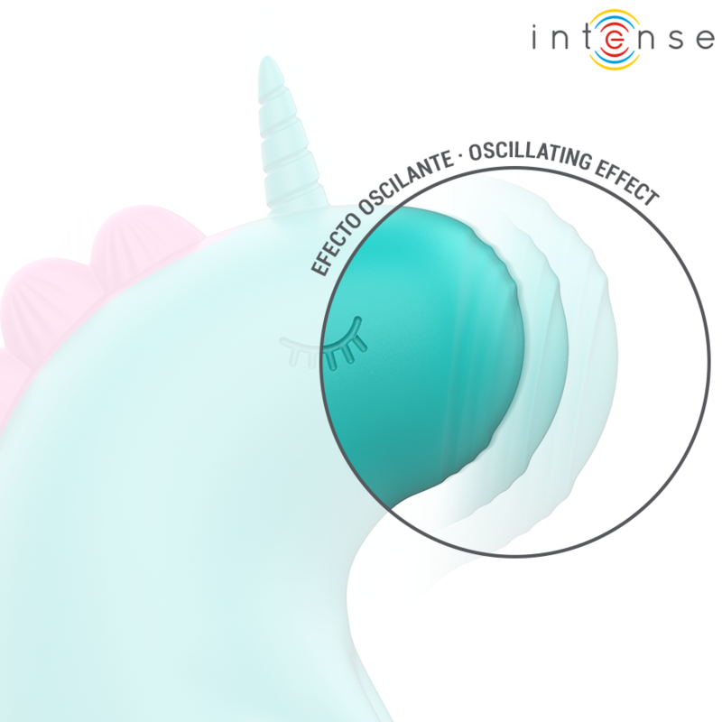 Stimulator Clitoris, Intense - Trixie, Design Unicorn, Verde