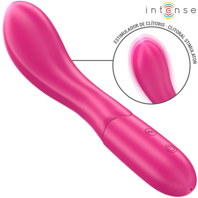 Vibrator, Intense - Lisette, 10 Vibratii, 19 CM Roz
