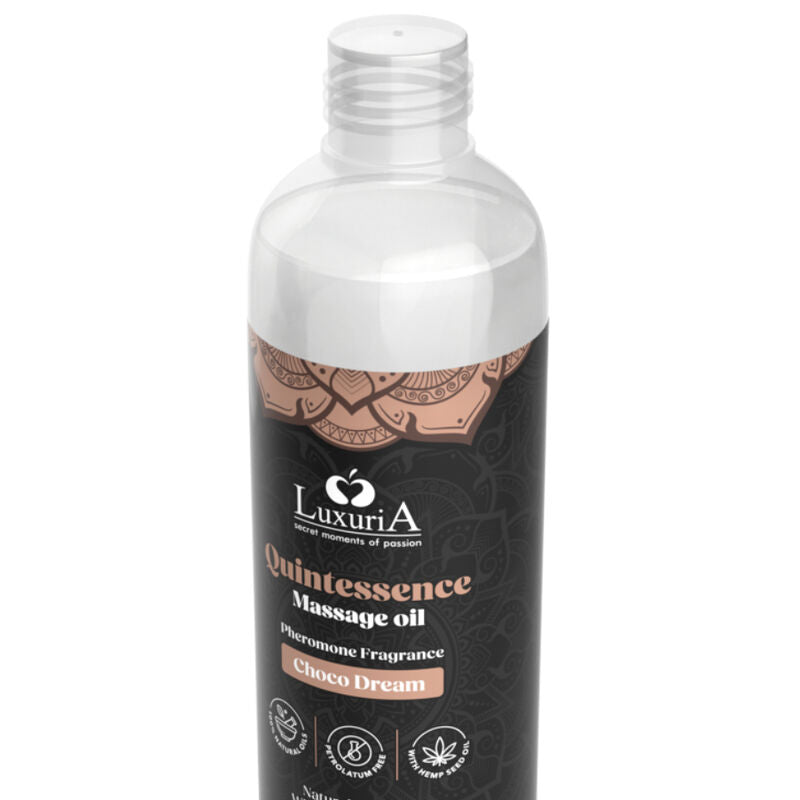 Ulei de Masaj, Intimateline - Luxuria, Aroma Ciocolata, 150 ML