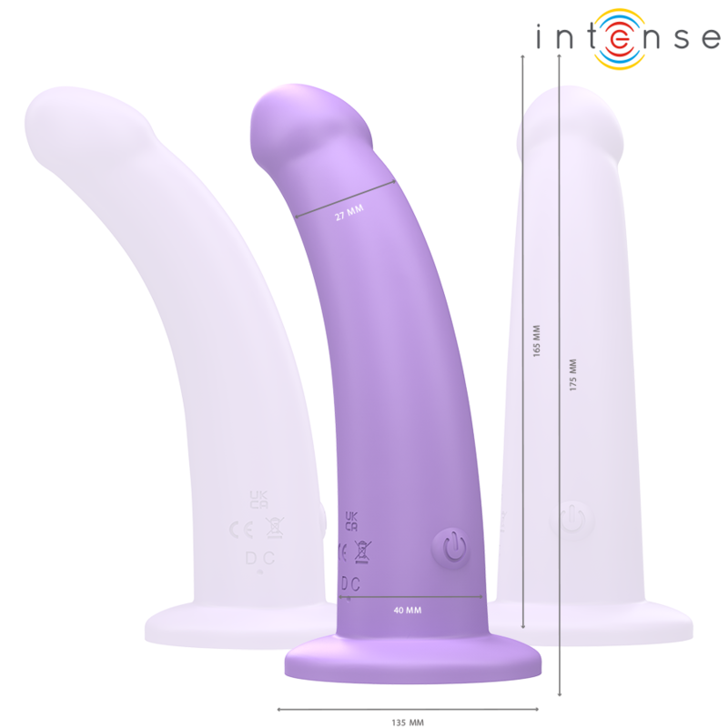 Vibrator, Intense - Eddie, 10 Moduri de Vibratii cu Telecomanda, 17.5 CM / Mov