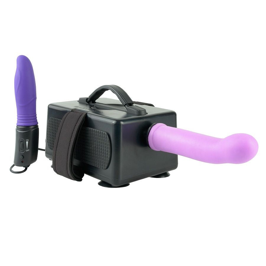 Masina de Sex, Fetish Fantasy Series - Portable Sex Machine, Adaptor Universal 100-240V