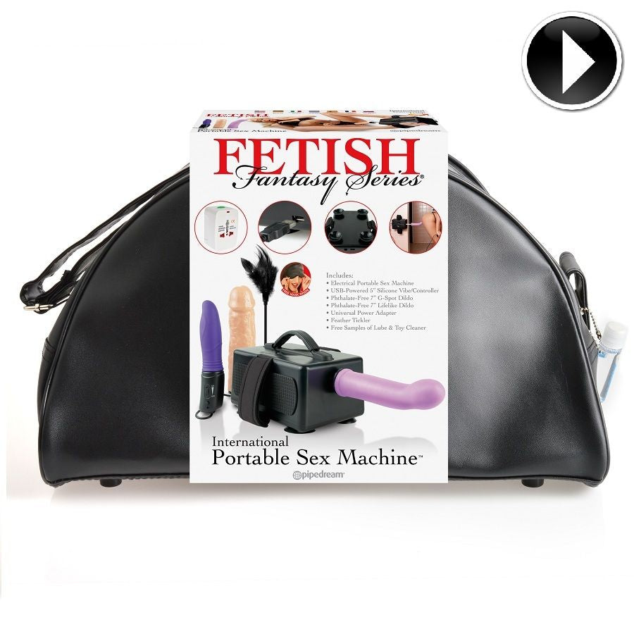 Masina de Sex, Fetish Fantasy Series - Portable Sex Machine, Adaptor Universal 100-240V
