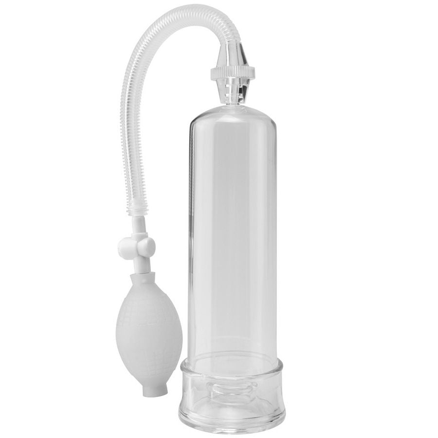 Pompa Marire Penis, Pump Worx - Beginners Power Pump, Aspirare Super Intensa, Transparent