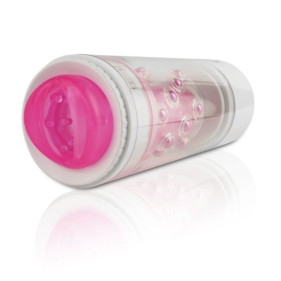 Masturbator Masculin, Extreme Toyz - Roto Bator Vagin, Rotatie si 7 Modele de Vibratii, Transparent