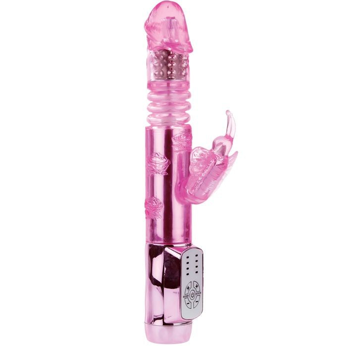 Vibrator Rabbit, Baile - Throbbing Butterfly, Dubla Rotatie si Up&Down