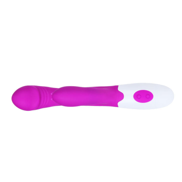 Vibrator Stimulator, Pretty Love - Andre, 7 Moduri de Vibratie, Lila si Alb
