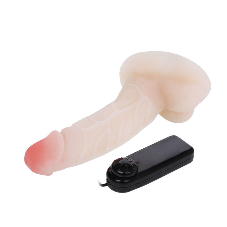 Dildo Realistic Rotativ, Baile - Ciberskin Loveclone, cu Rotatie, 18 CM x 3.5 CM