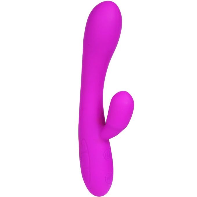 Vibrator, Pretty Love - Smart Victor, cu Stimulator Clitoris, 170 x 30 mm