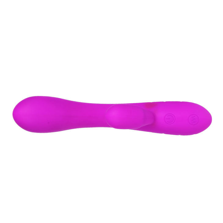 Vibrator, Pretty Love - Smart Victor, cu Stimulator Clitoris, 170 x 30 mm