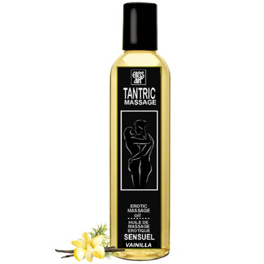 Ulei de Masaj Tantric, Eros-Art, Afrodiziac Natural, Vanilie 200 ML