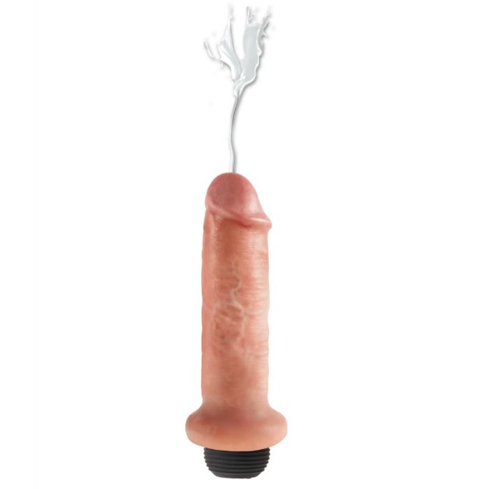 Dildo, King Cock - Squirter, cu Ejaculare, 15,24 CM