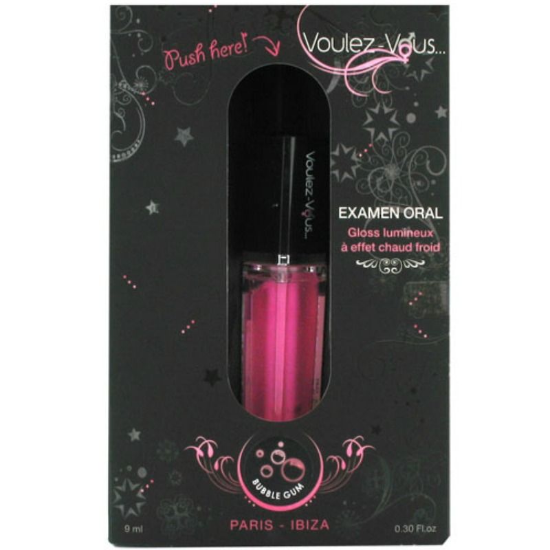 Gloss de Buze, Voulez-Vous - Light Gloss, Efect Cald si Rece, Bubblegum 10 ML
