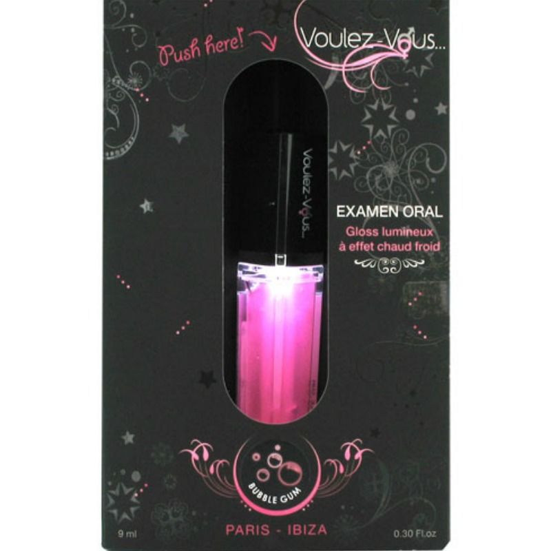 Gloss de Buze, Voulez-Vous - Light Gloss, Efect Cald si Rece, Bubblegum 10 ML