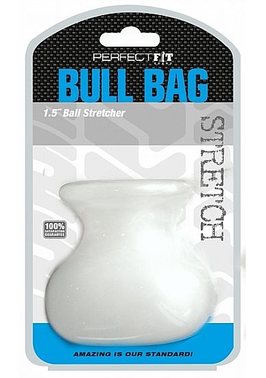Intinzator Testicule, Perfect Fit Brand - Bull Bag, Greutate si Intindere pentru Scrot, XL Transparent
